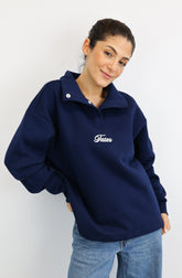 Verstellbarer Crop Sweater