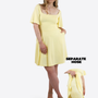 Classic Skort Kleid Mara - Pastellgelb