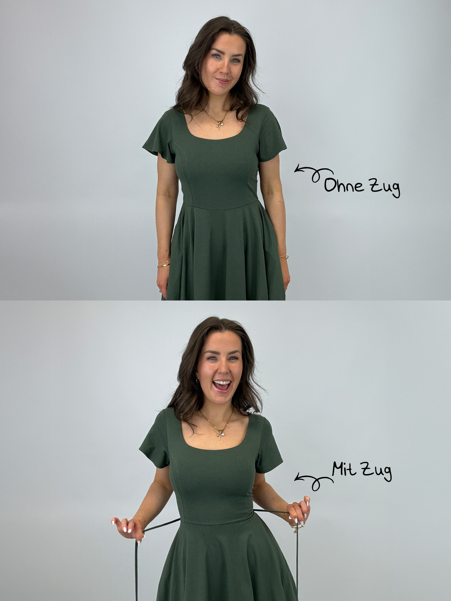 Classic Skort Kleid Ivy - Pastellgelb