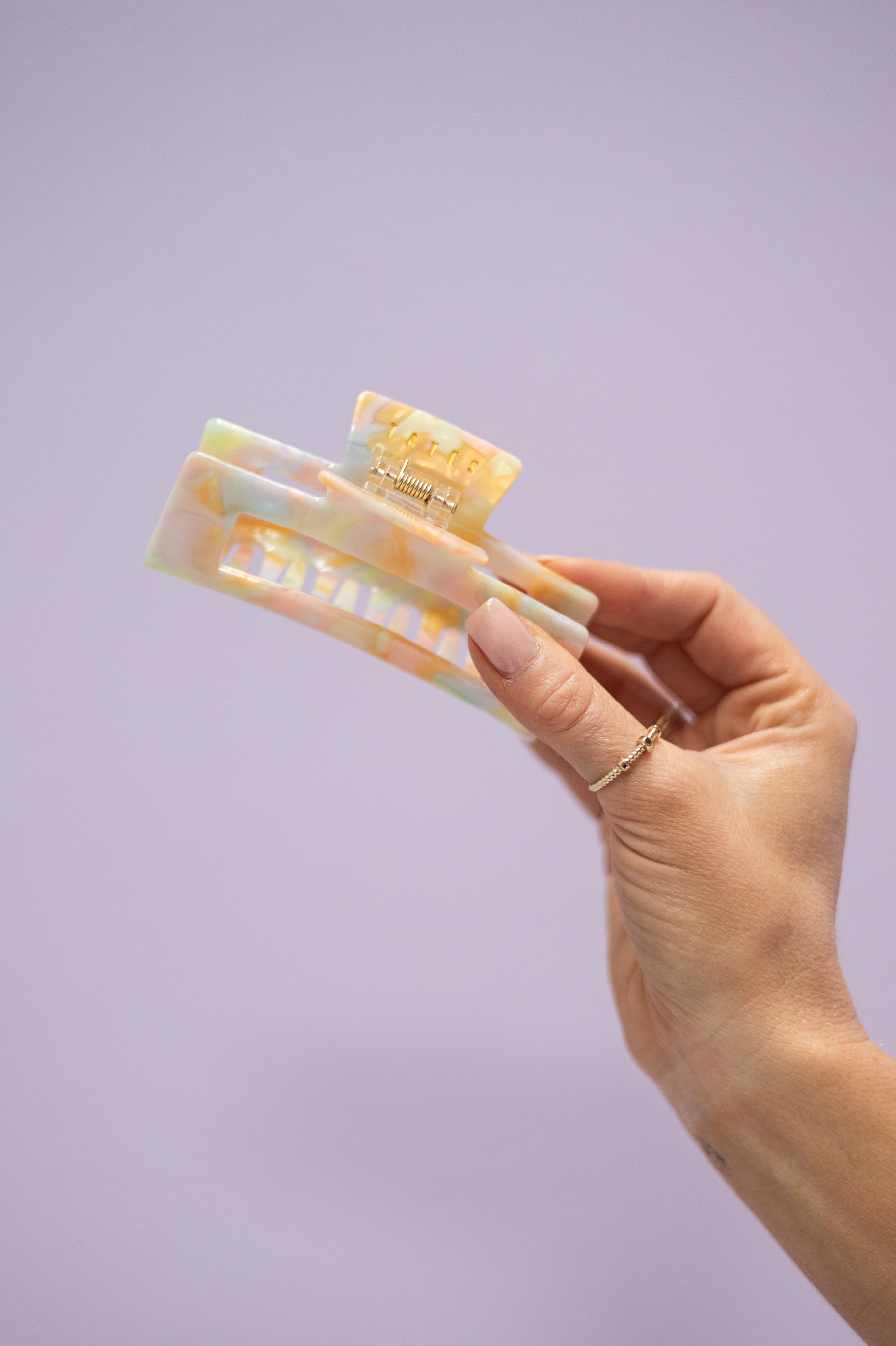 Rainbow Haarklammer midi