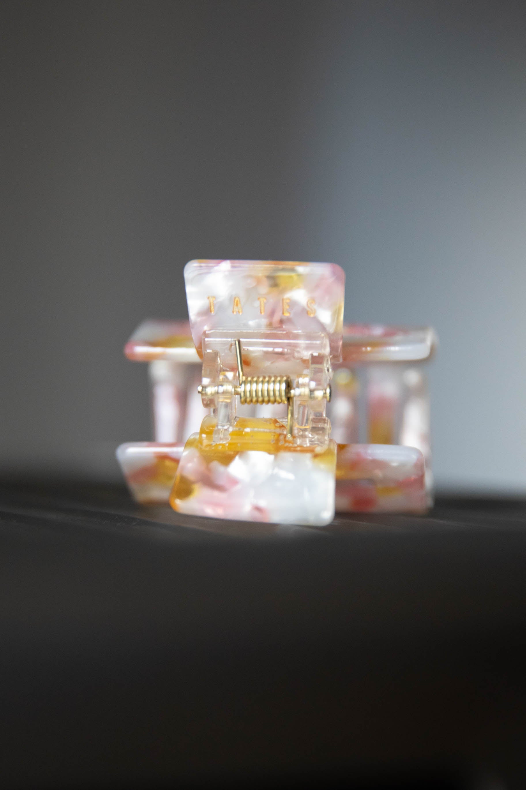 Dusty rose Haarklammer mini