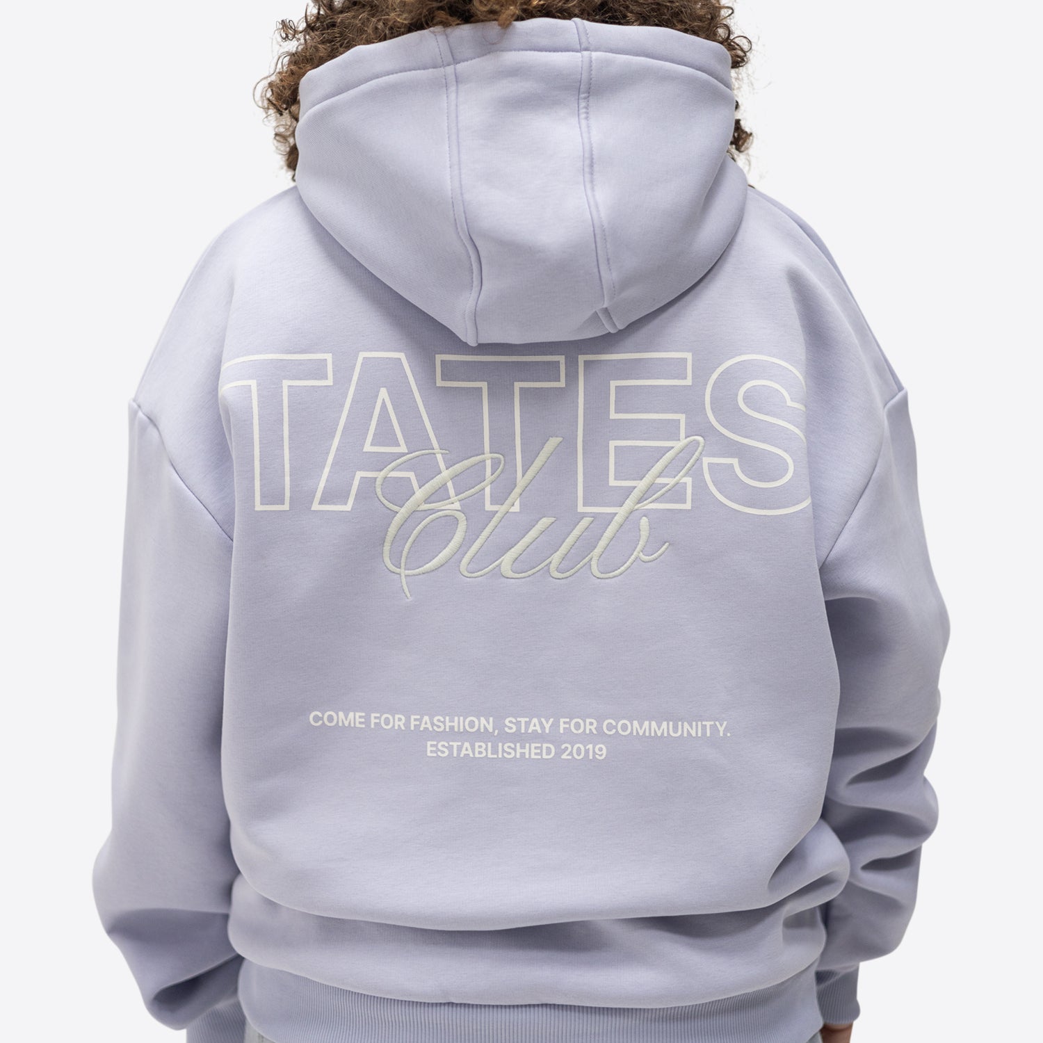 TATES Club Hoodie – Flieder