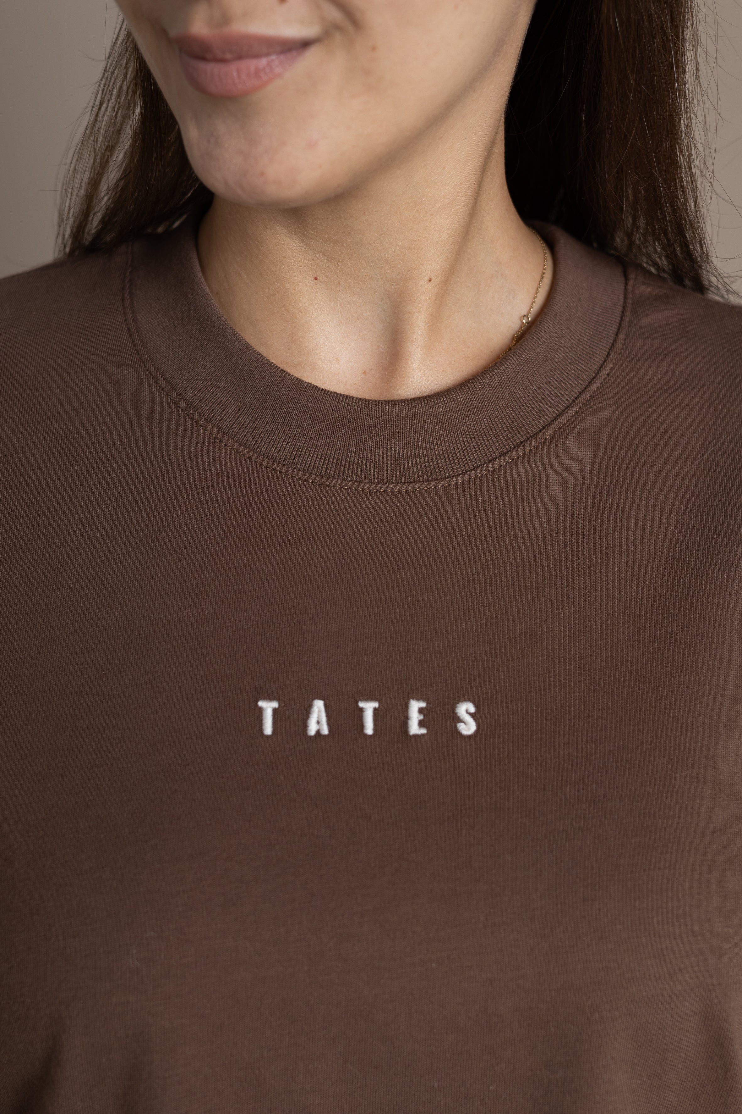Oversized Longsleeve – Chocolate