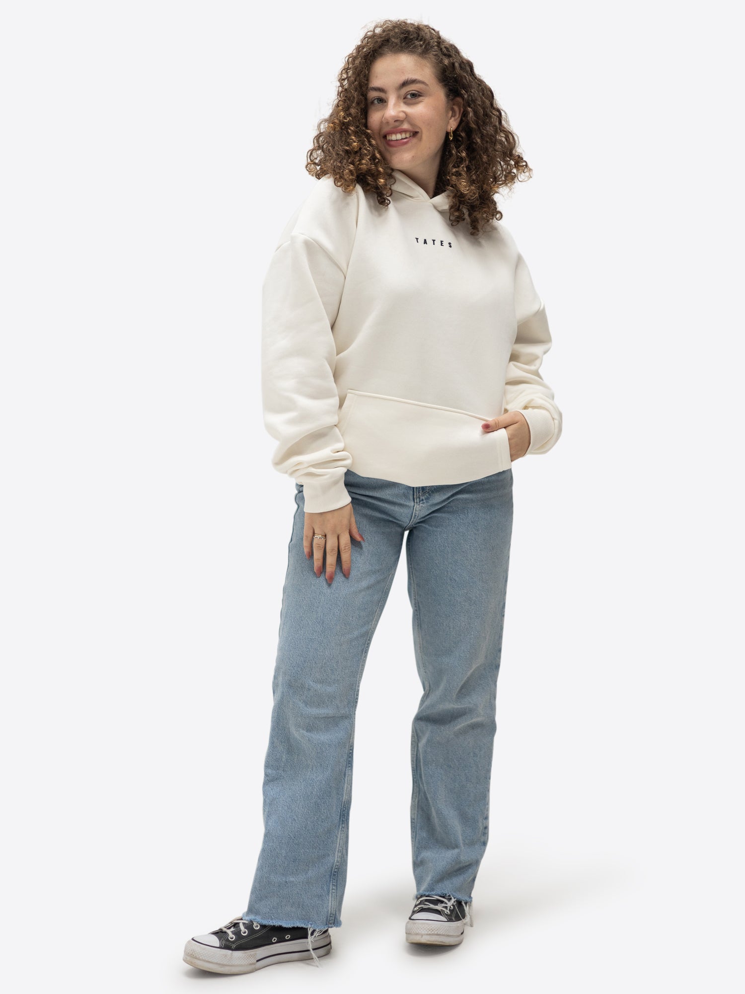 TATES Club Hoodie – Off white