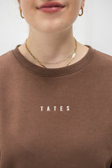 Tates Oversize Sweater wide waistband