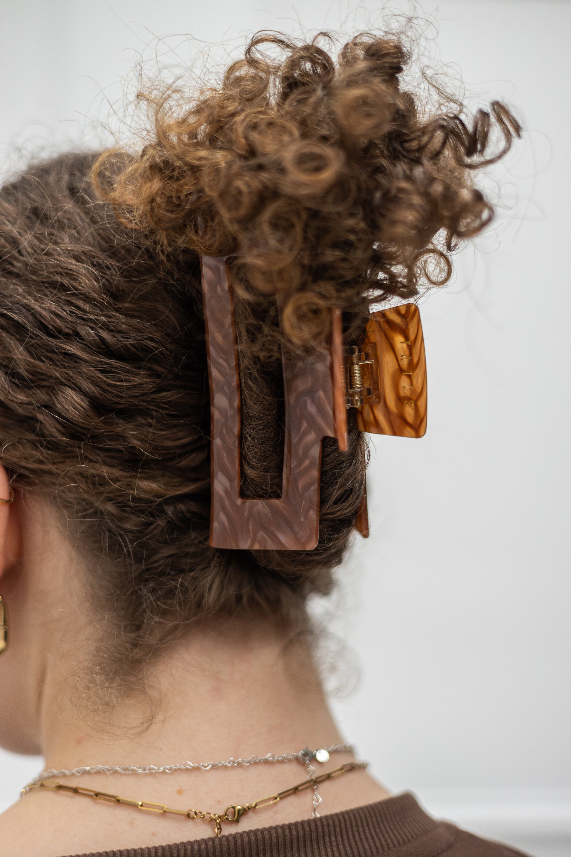 Gingerbread Haarklammer midi