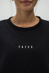 Tates Oversize Sweater wide waistband