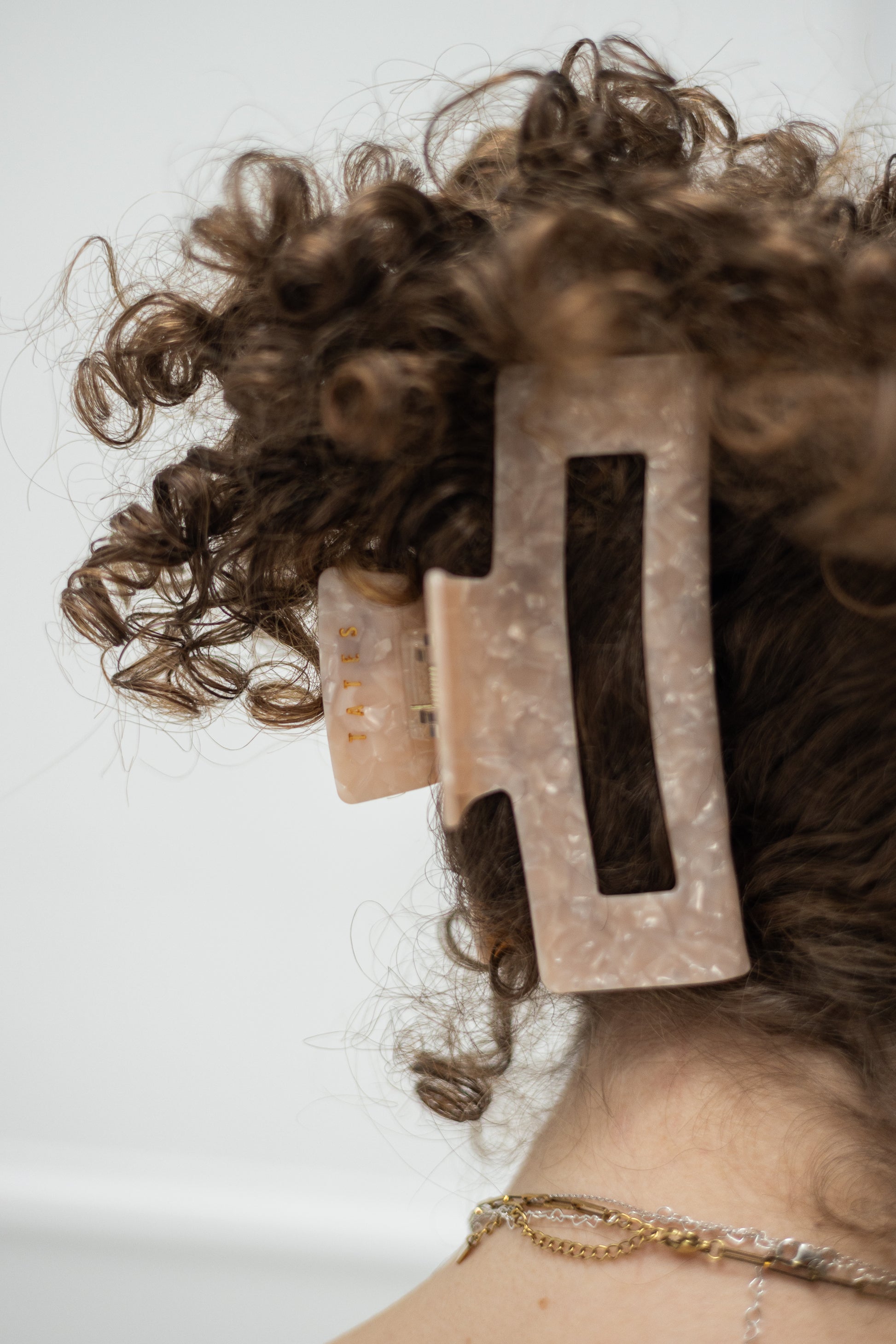 Marshmallow Haarklammer midi