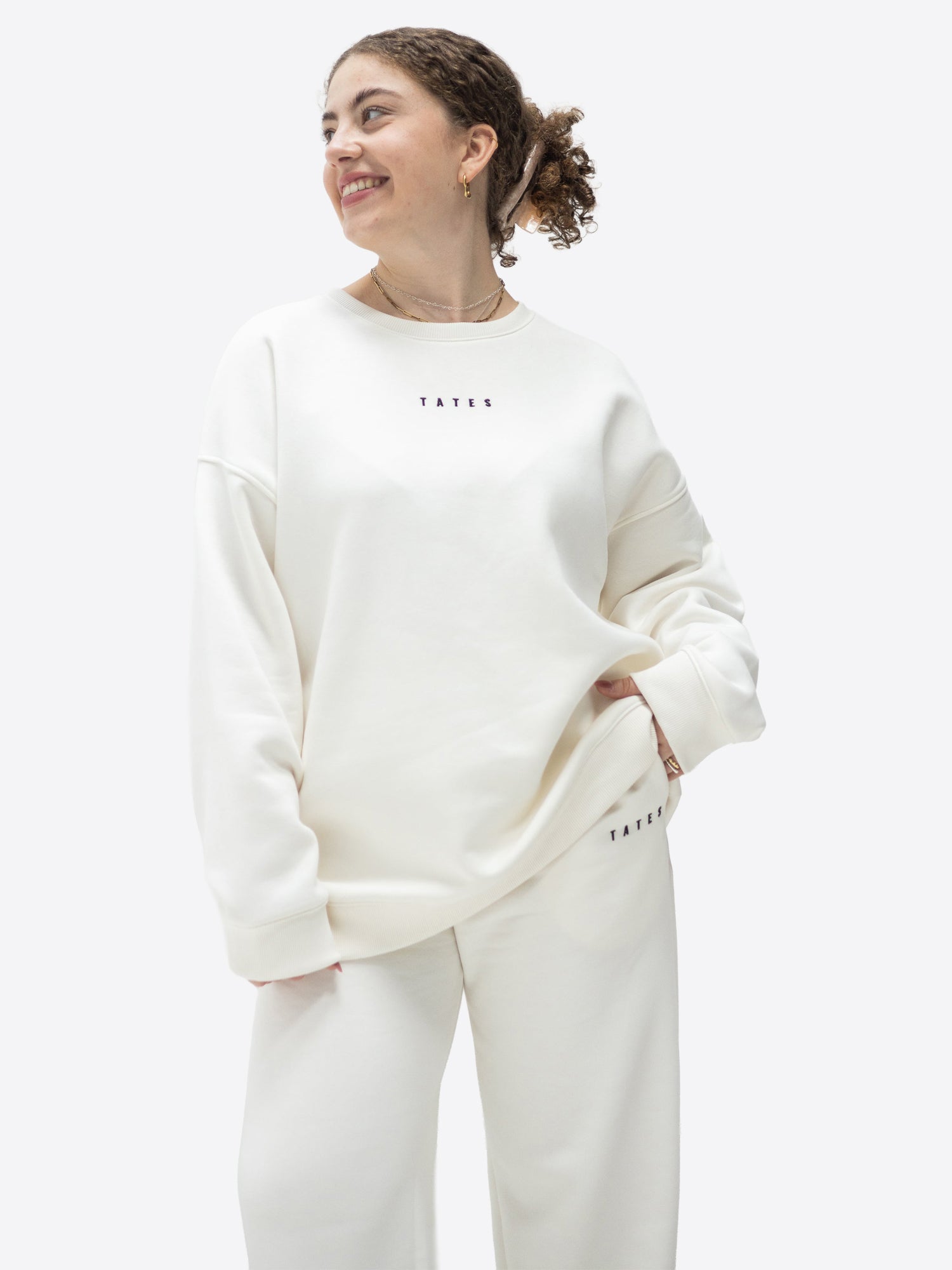 Original Wide Waistband Sweater – Off white