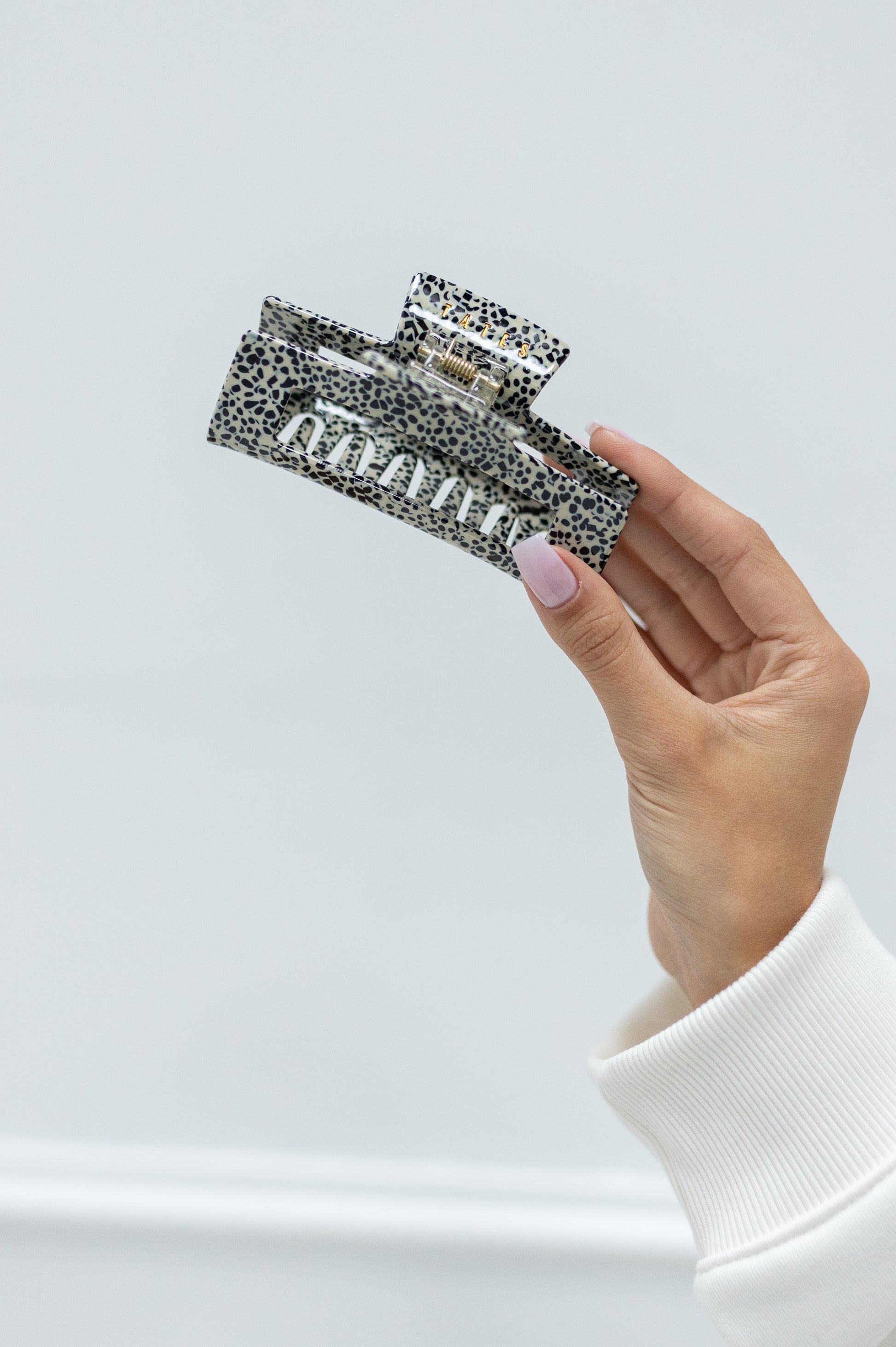 Pünktchen Haarklammer midi