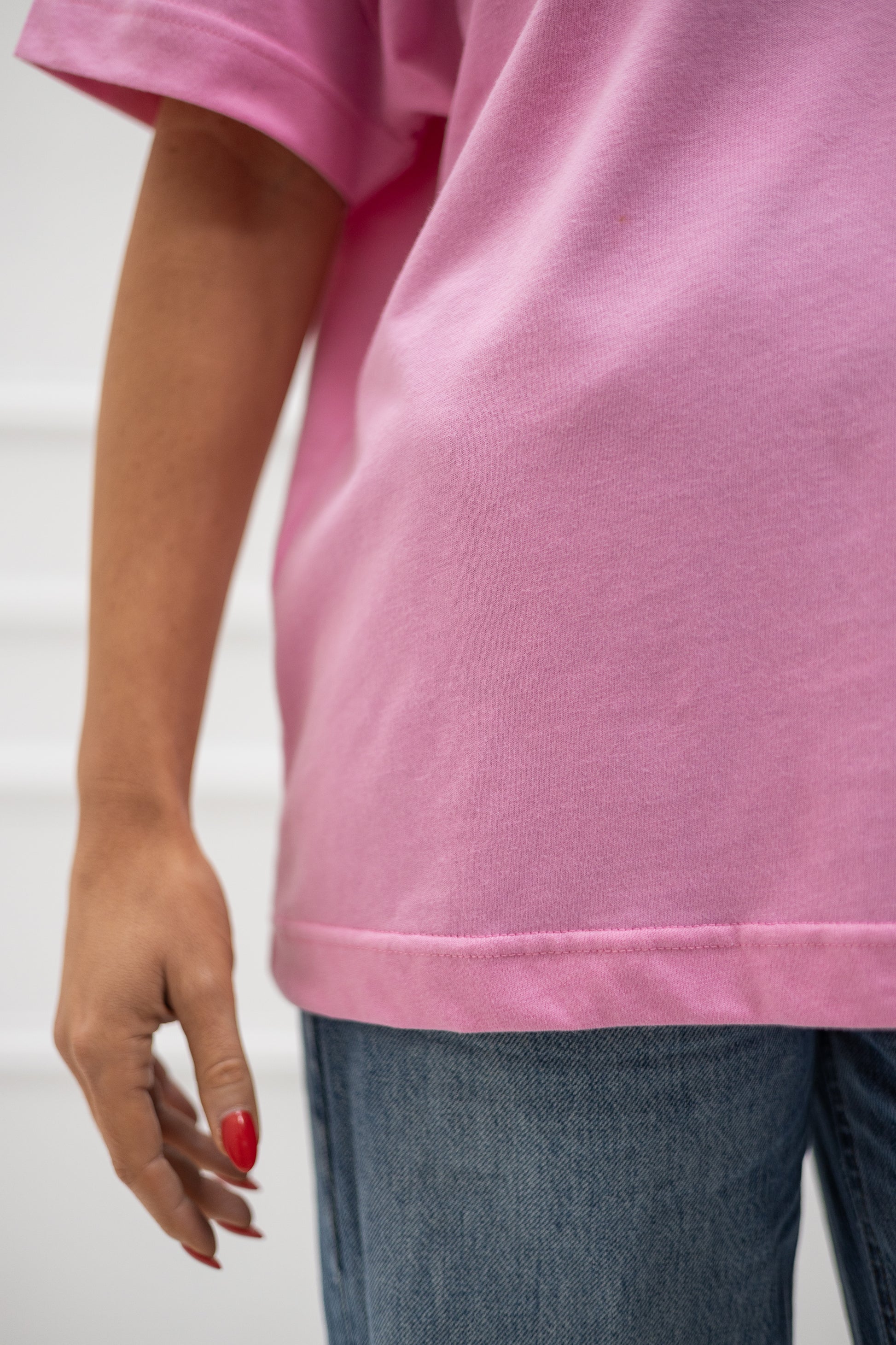 Soft Touch T-Shirt "Iced matcha latte pls"