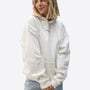 Regular Waistband Hoodie – Off white