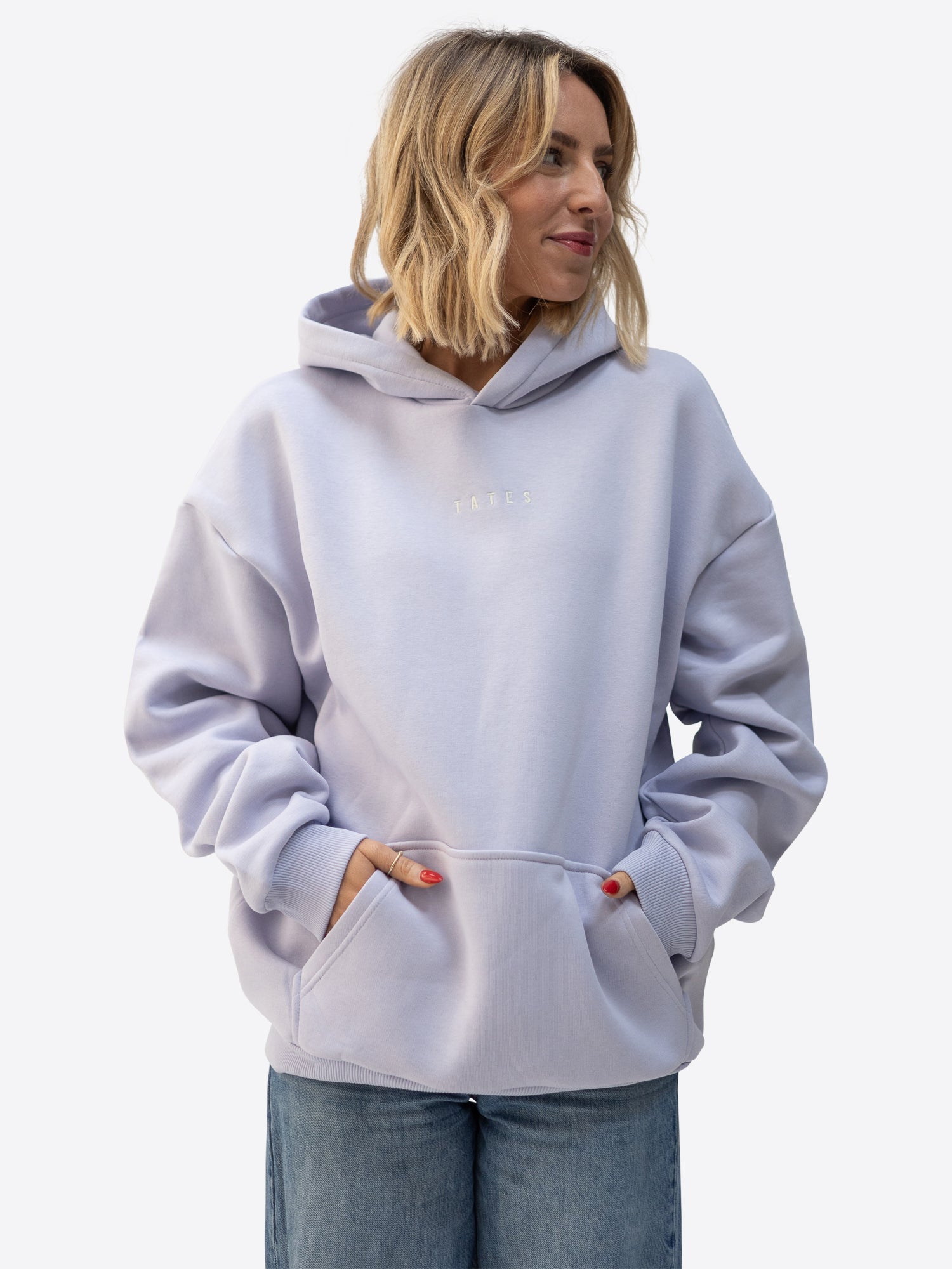Regular Waistband Hoodie – Flieder