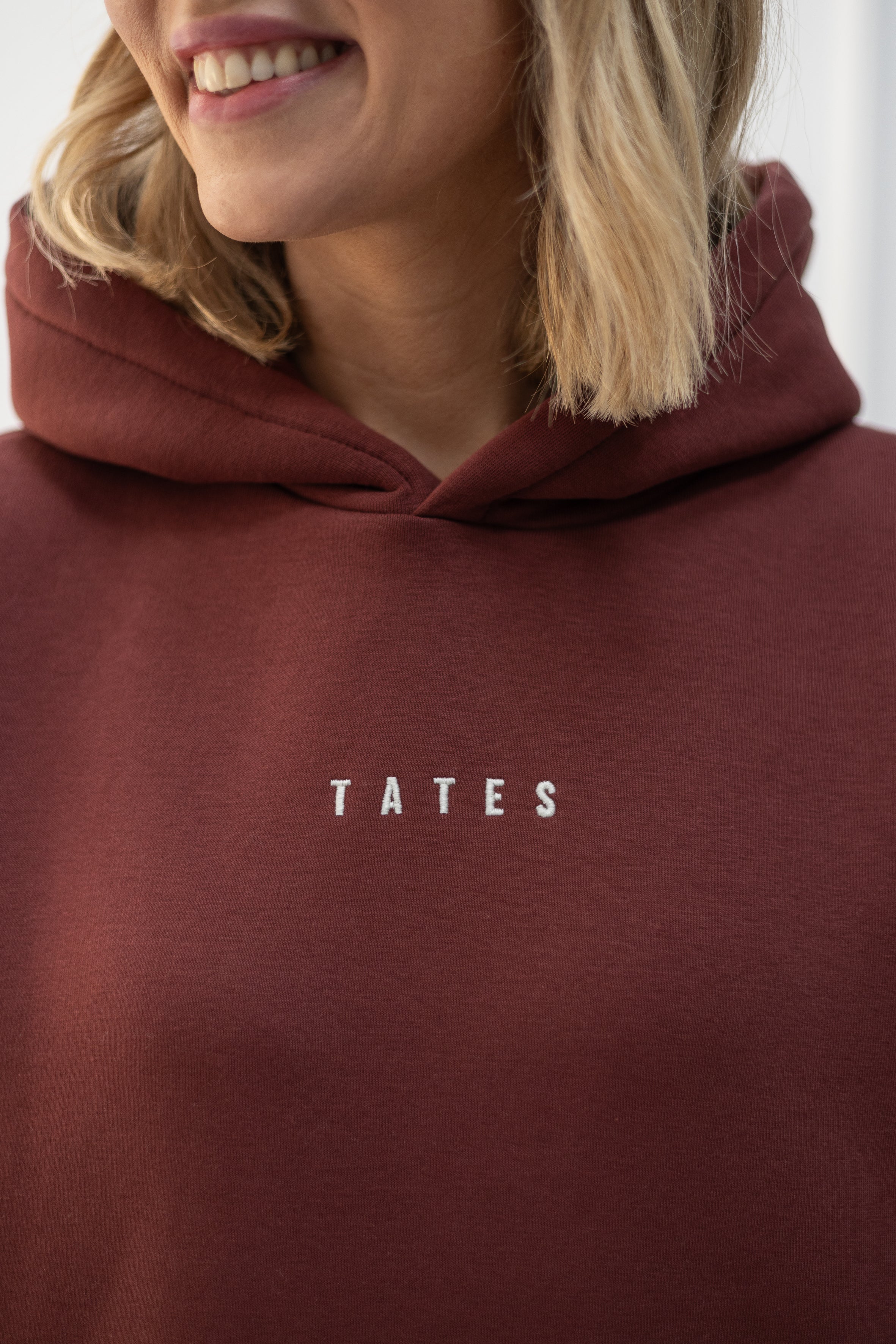 Regular Waistband Hoodie "I made you coffee" – Bordeaux