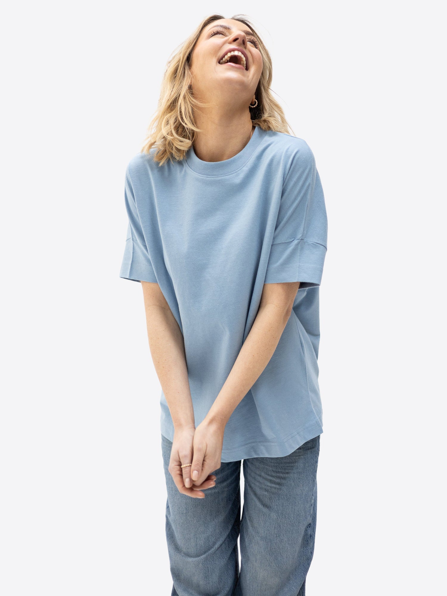 Soft Touch T-Shirt 1.0 – Dusty Blue