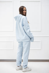 Tates Oversize Hoodie wide waistband