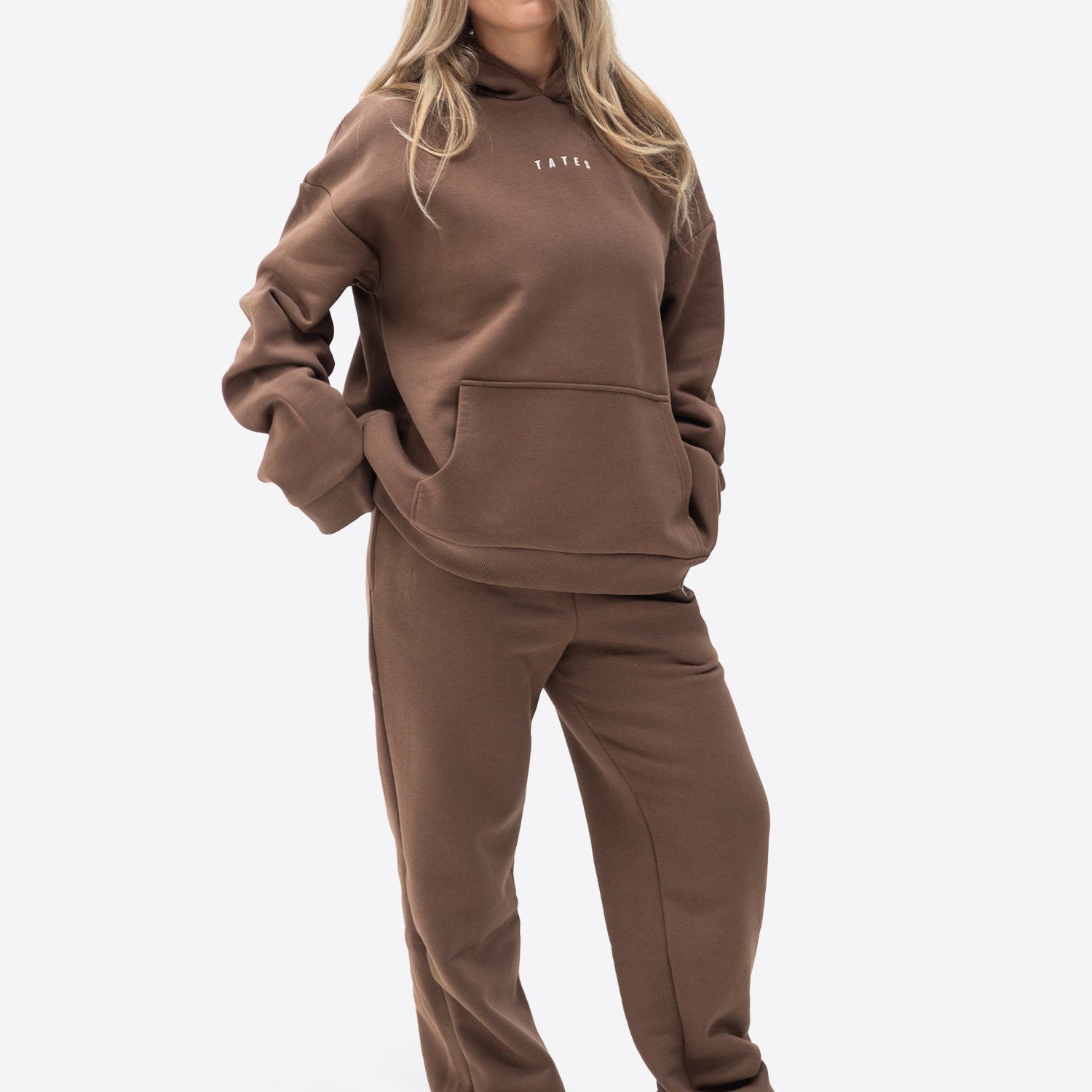 Original Wide Waistband Hoodie – Chocolate