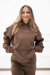 Tates Oversize Hoodie wide waistband