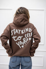 The Original Regular Waistband Hoodie "Stay kind"