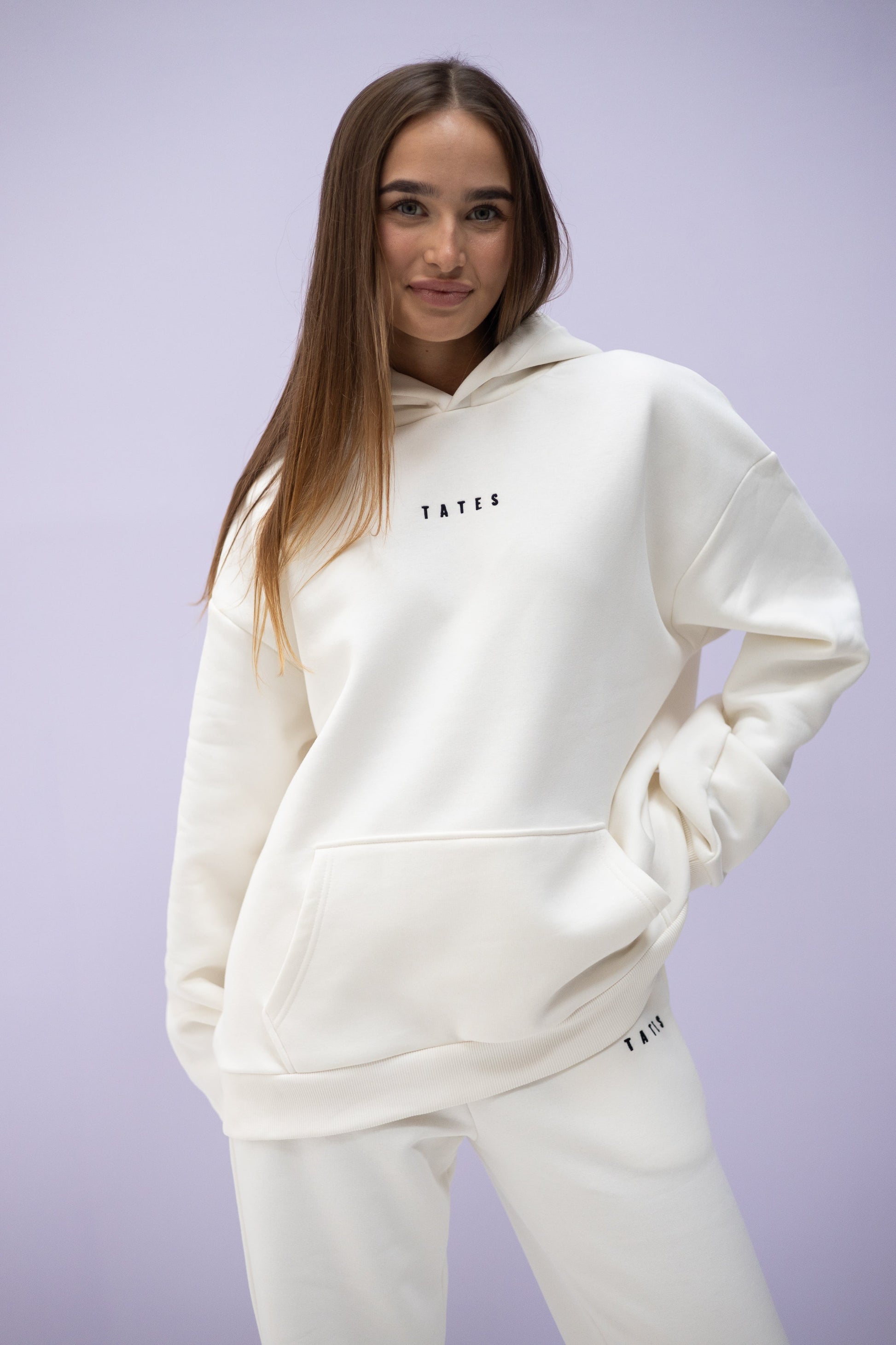 Original Wide Waistband Hoodie – Off white