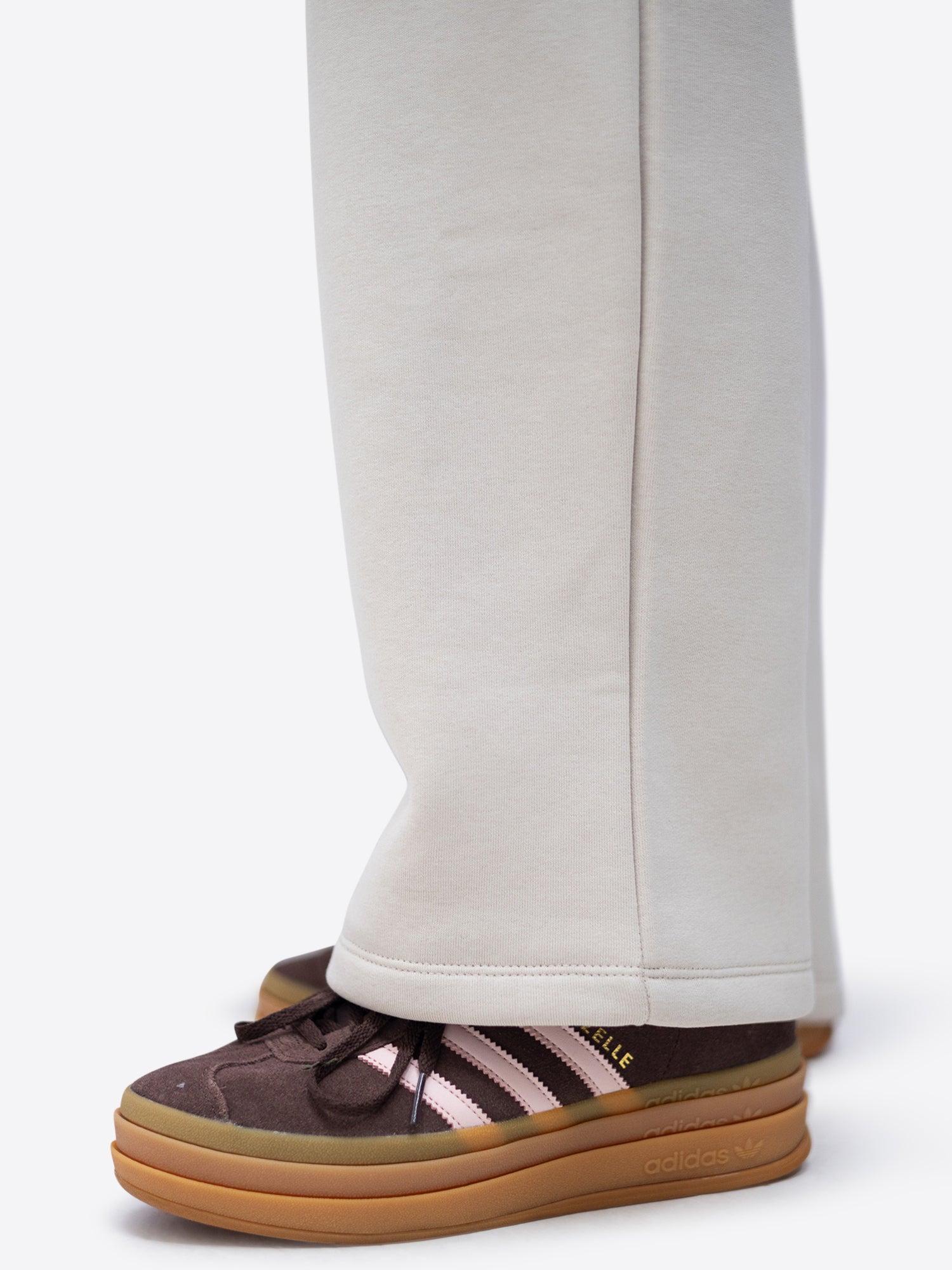 Jogginghose wide leg – Beige