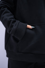 Tates Oversize Hoodie wide waistband