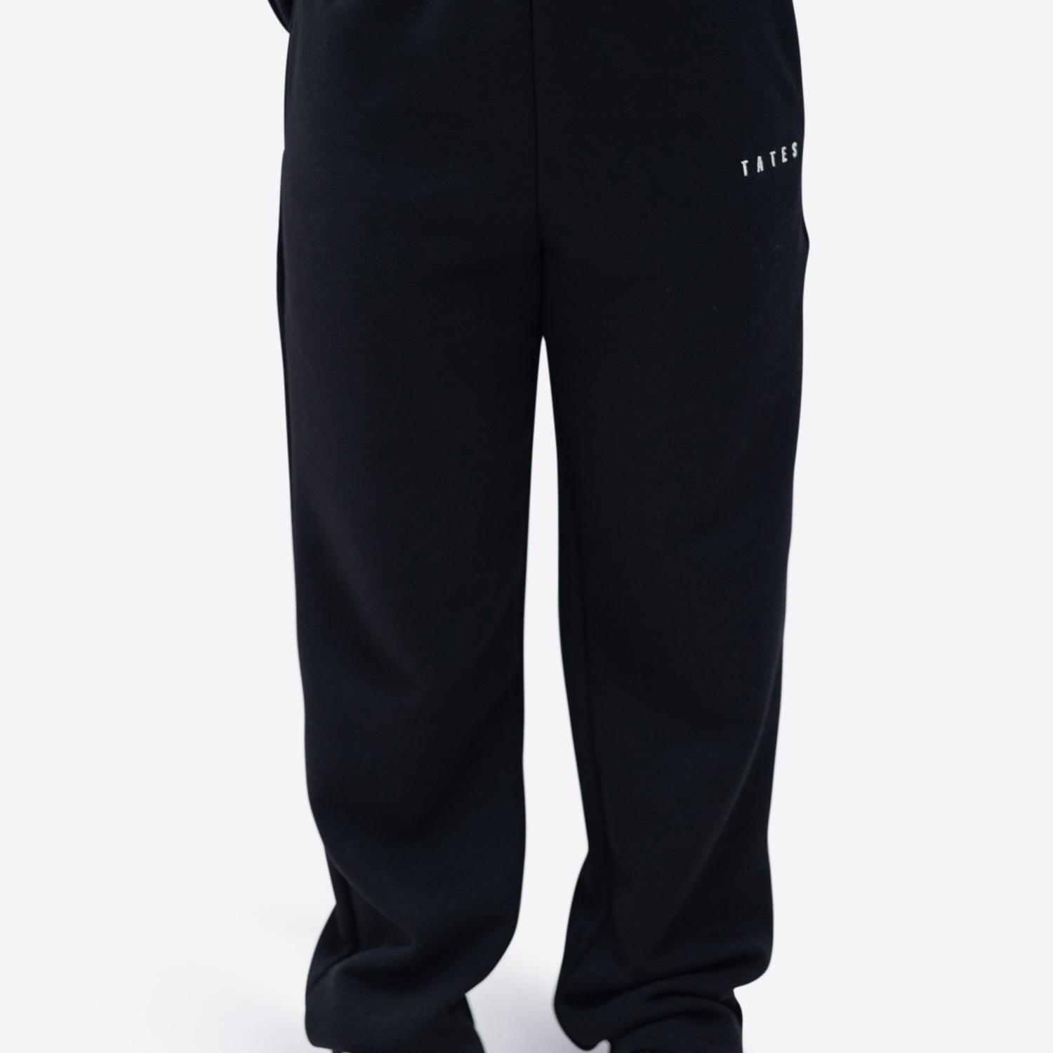 Jogginghose wide leg – Schwarz