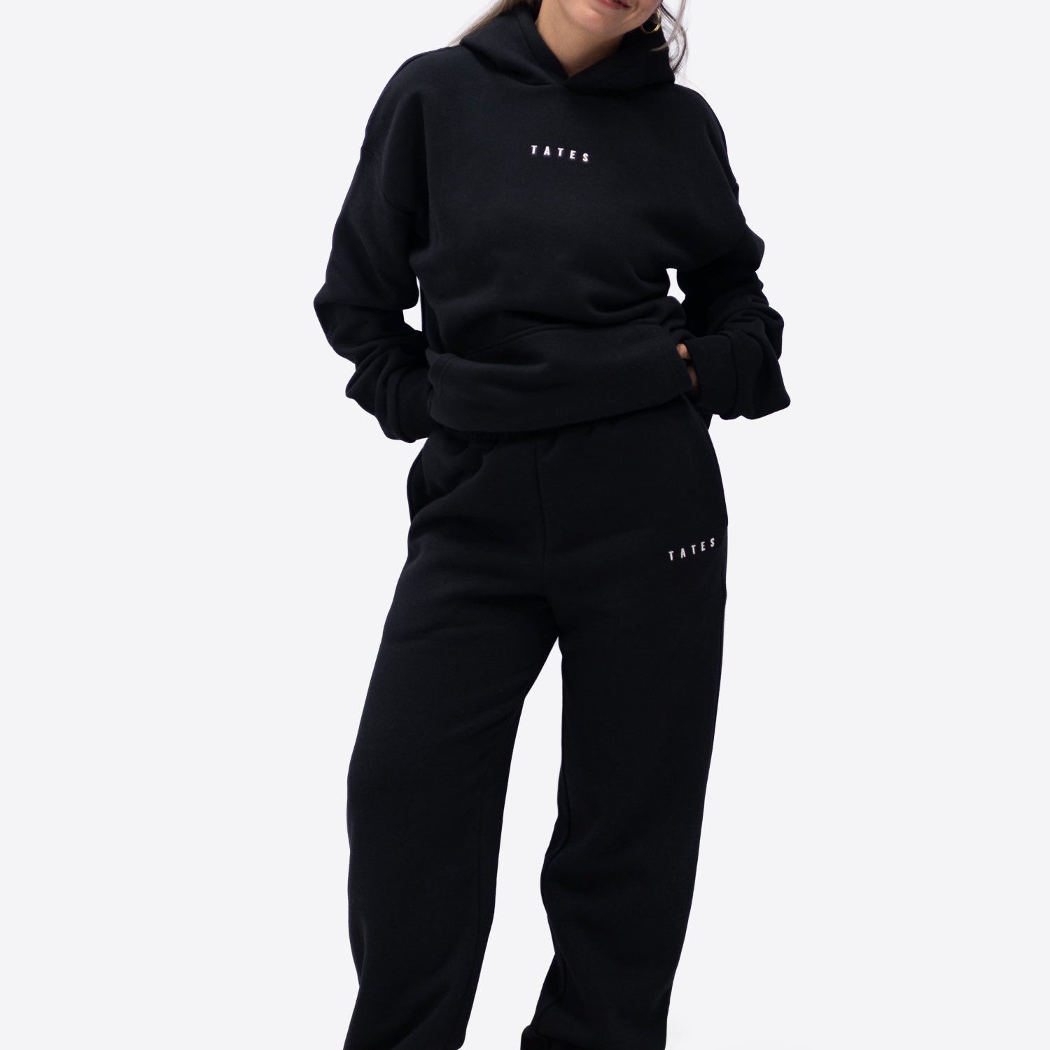 Original Wide Waistband Hoodie – Schwarz