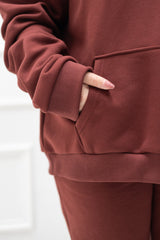 Tates Oversize Hoodie wide waistband