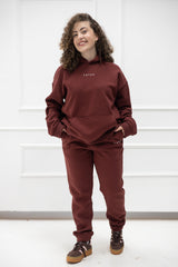 Tates Oversize Hoodie wide waistband