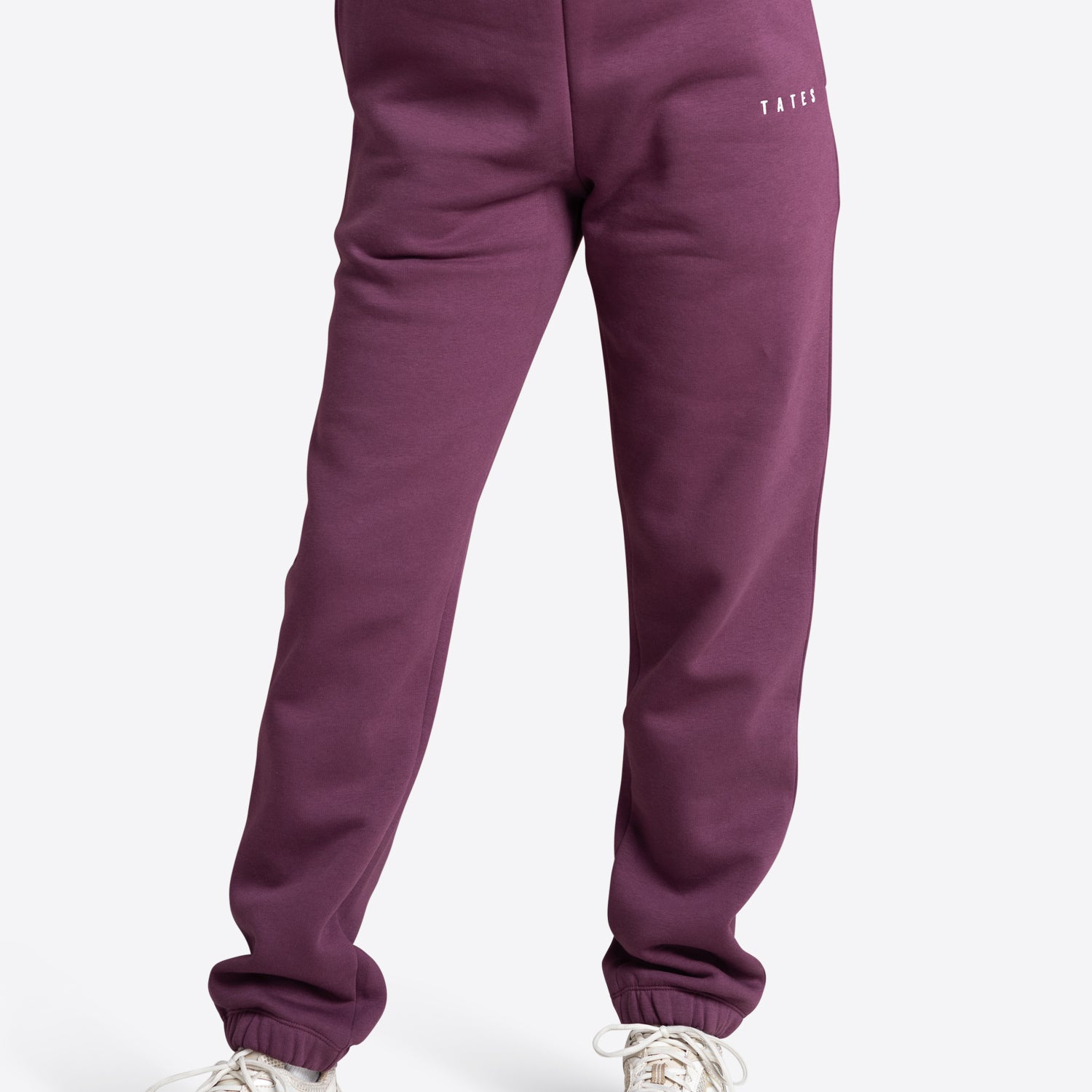Jogginghose tight leg – Aubergine