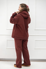 Tates Oversize Hoodie wide waistband