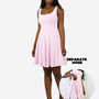 Classic Skort Kleid Anny - Rosa