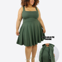 Classic Skort Kleid Anny - Olive
