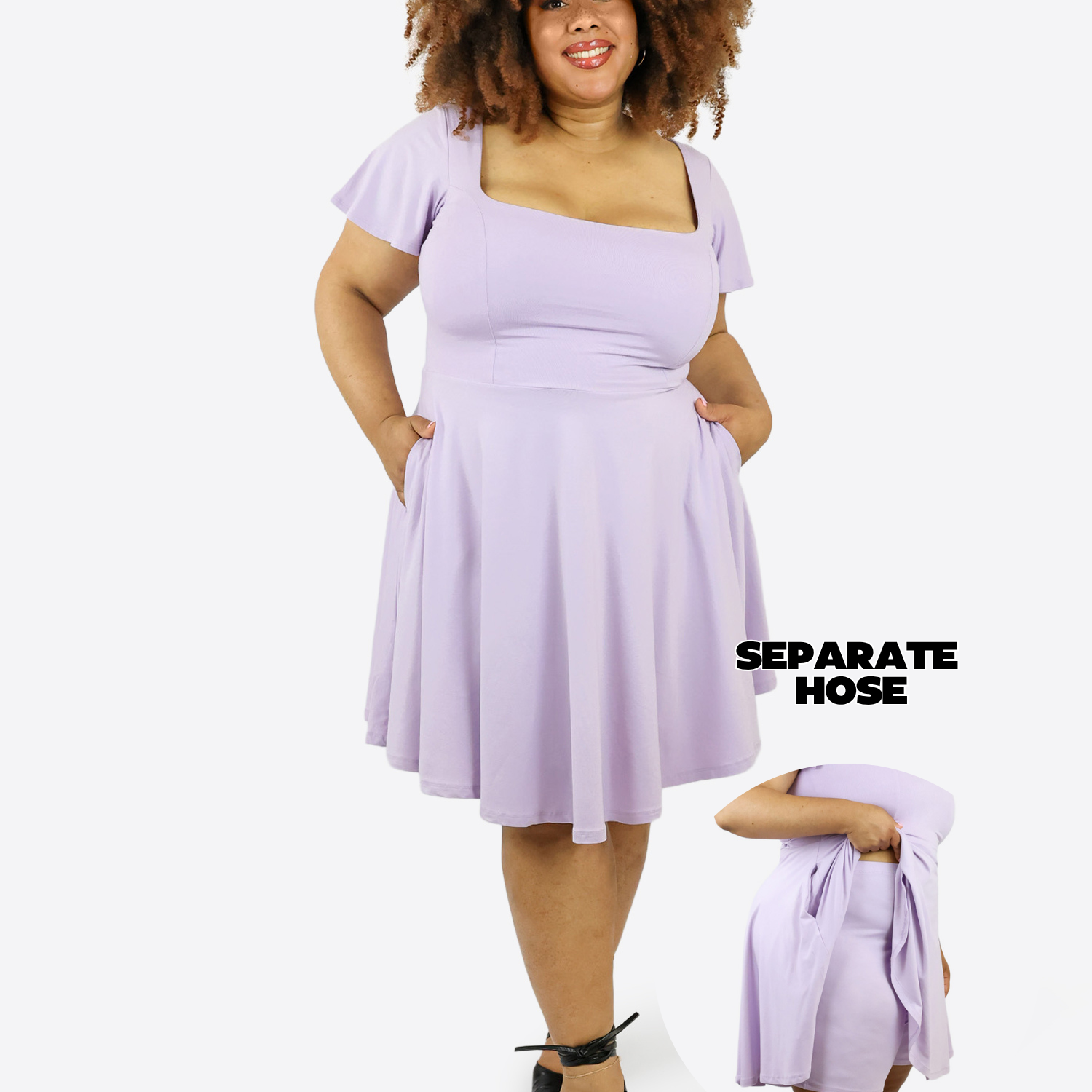 Classic Skort Kleid Ivy - Flieder