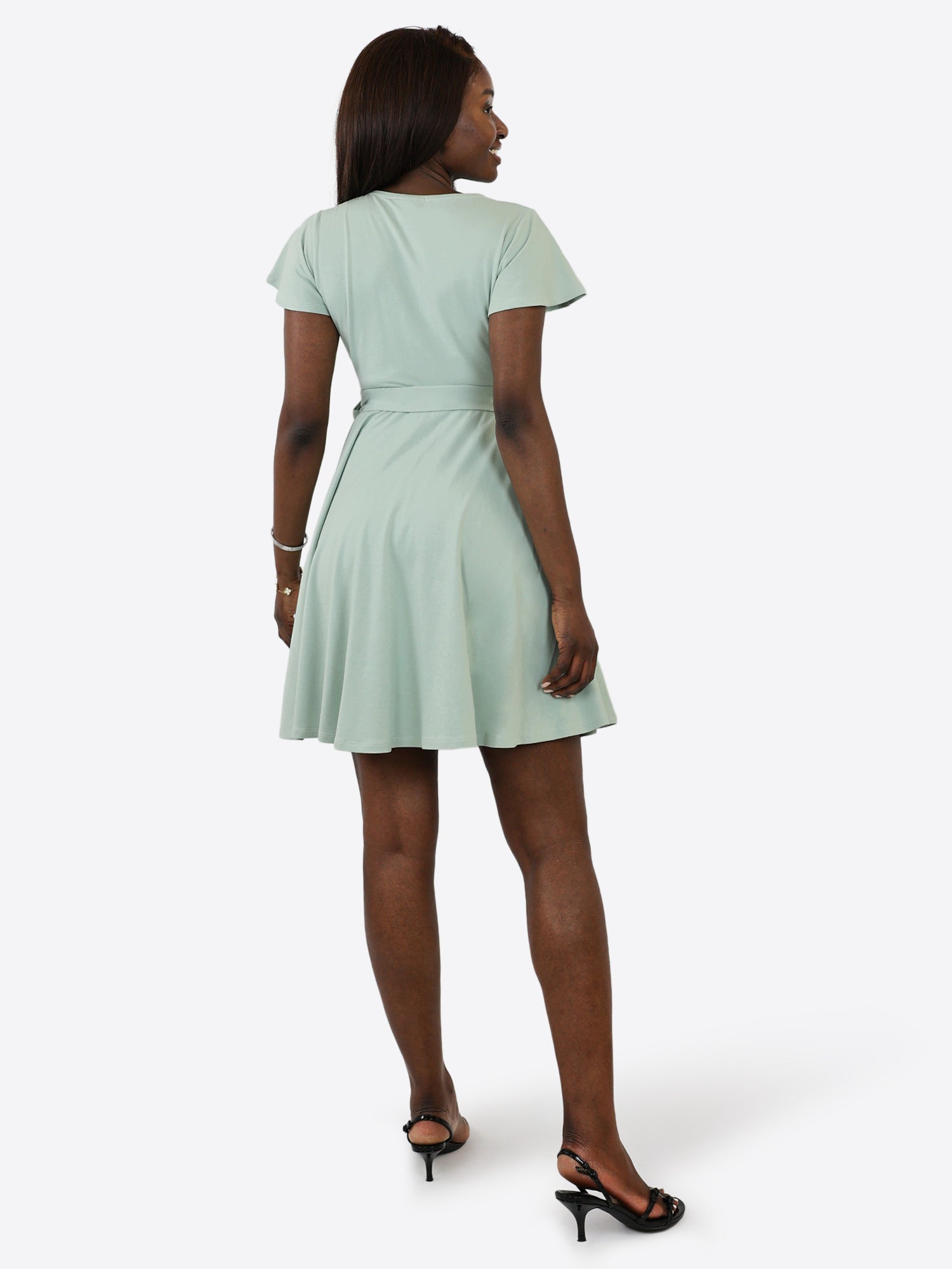 Classic Wickelkleid Carina - Aloe