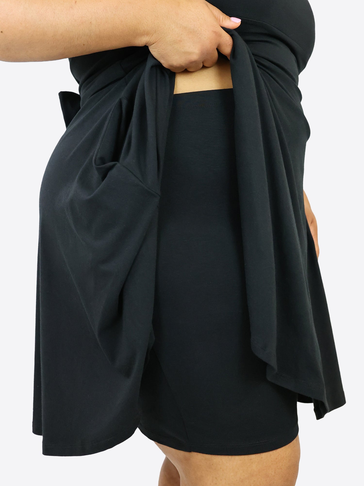 Classic Skort Kleid Anny - Schwarz