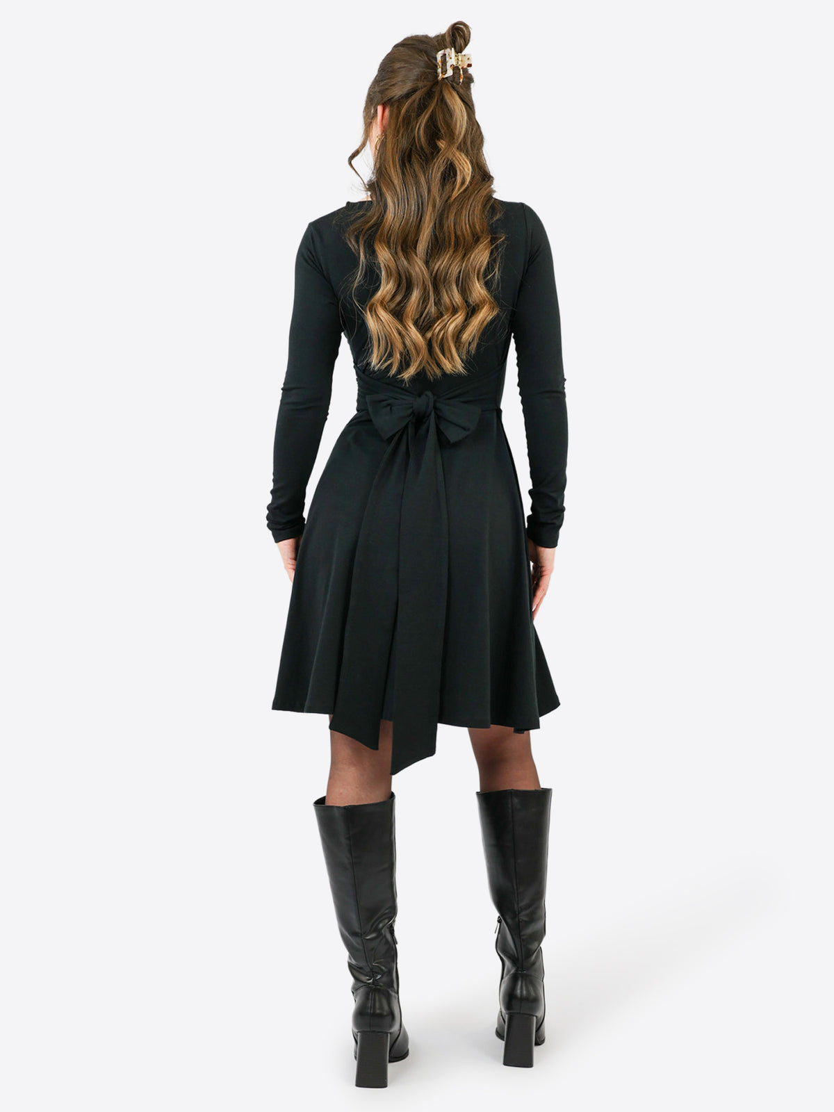 Classic Skort Kleid Clare - Schwarz