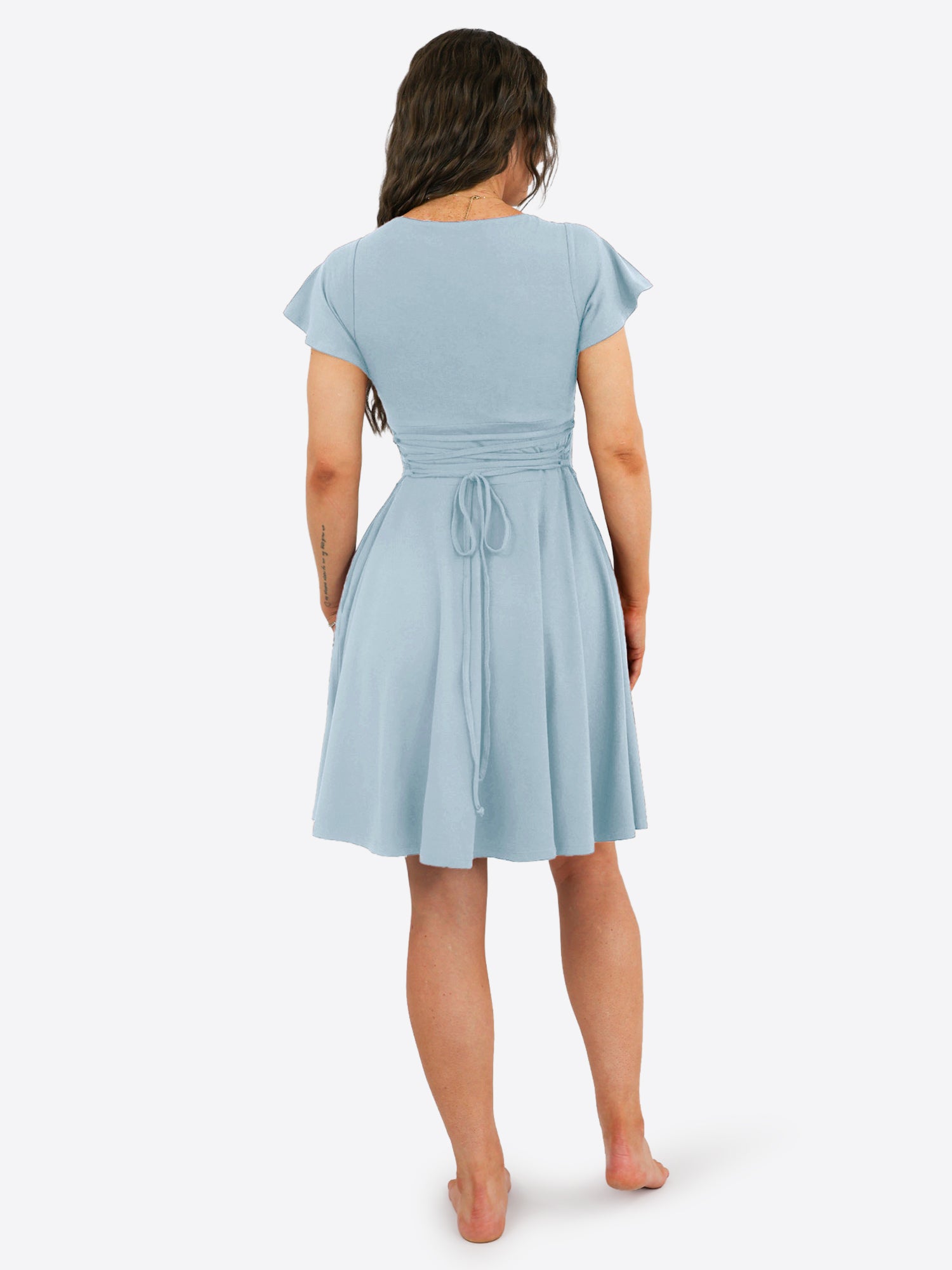Classic Skort Kleid Linh - Hellblau