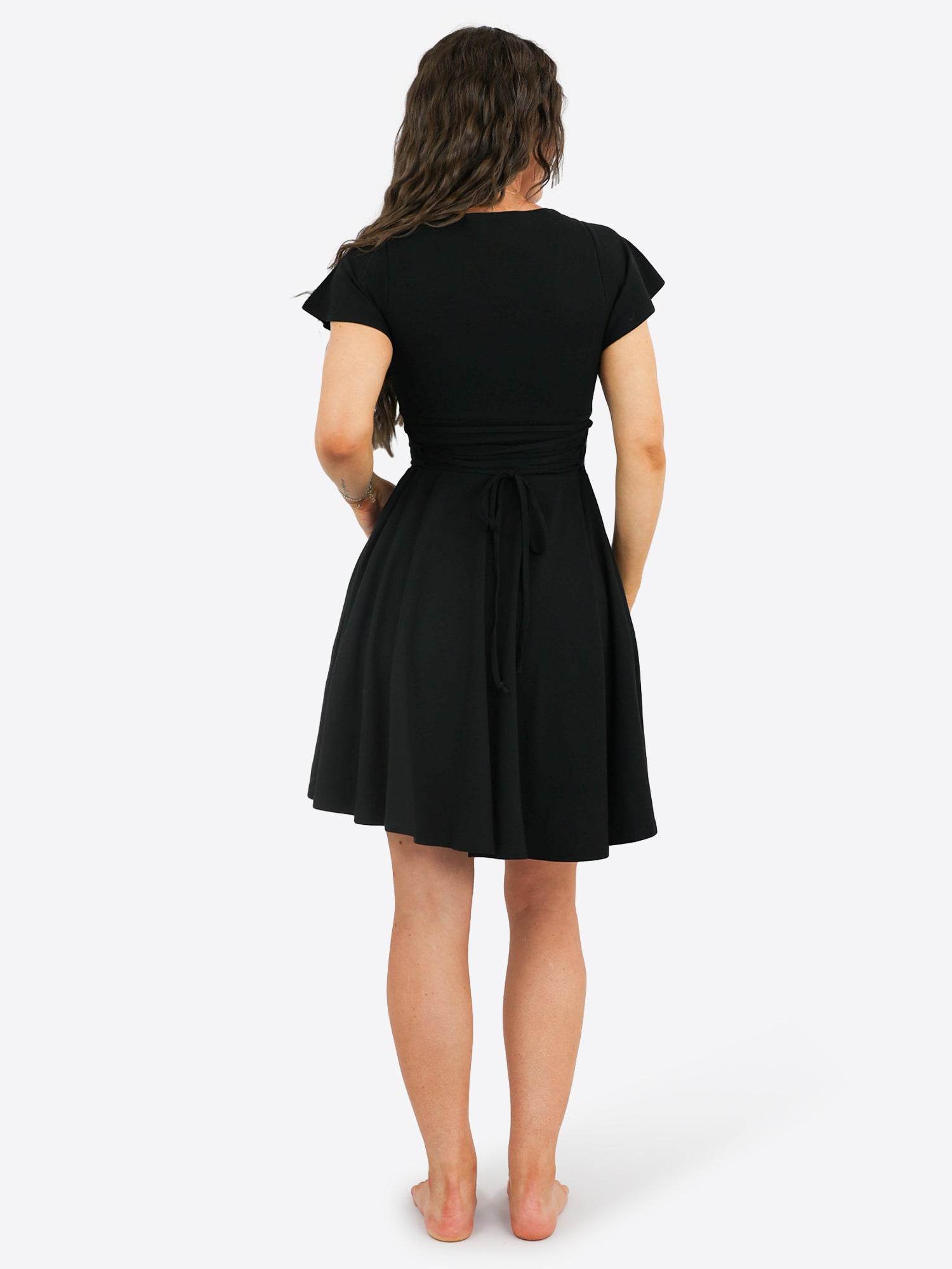 Classic Skort Kleid Linh - Schwarz