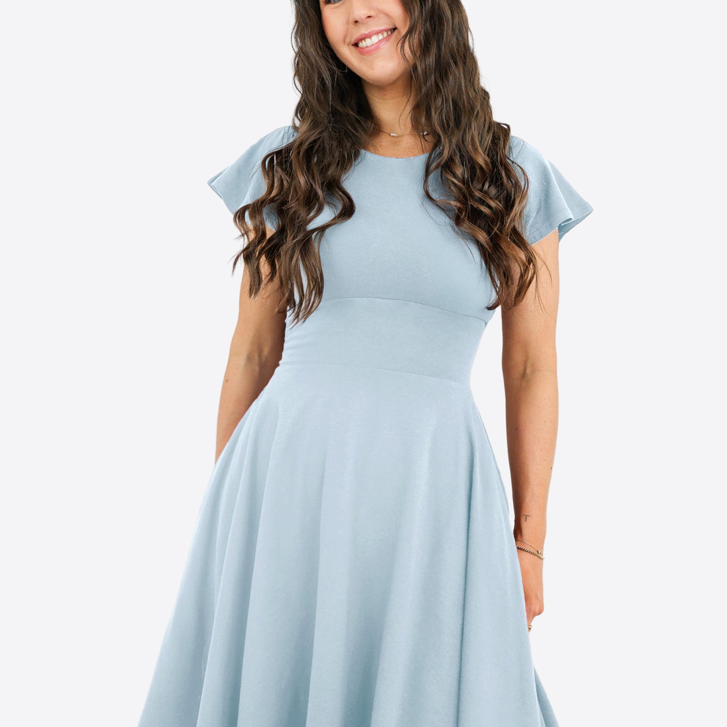 Classic Skort Kleid Linh - Hellblau