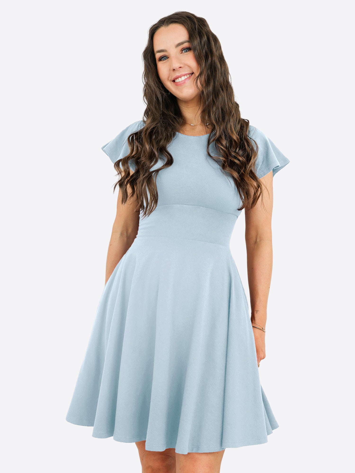 Classic Skort Kleid Linh - Hellblau