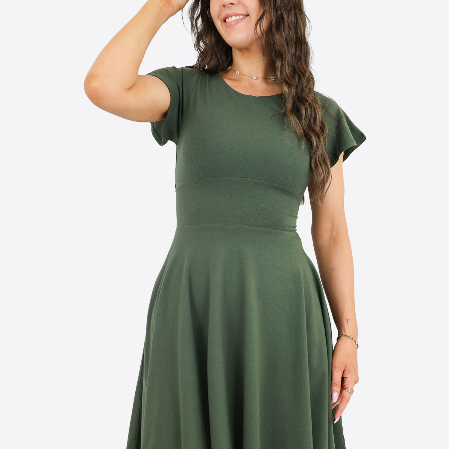 Classic Skort Kleid Linh - Olive