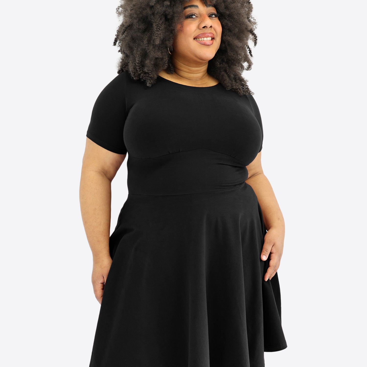 Classic Skort Kleid - Schwarz