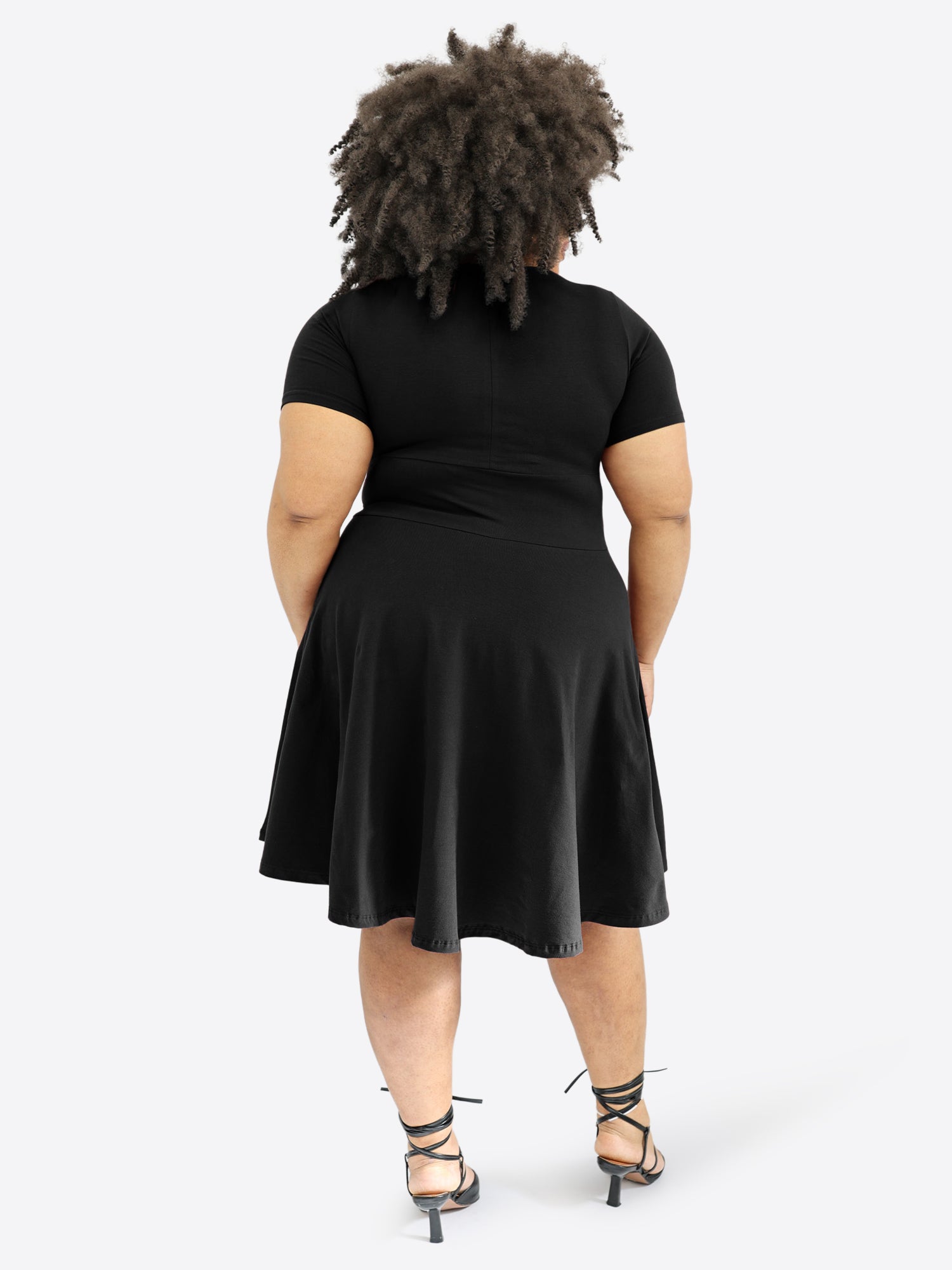 Classic Skort Kleid - Schwarz