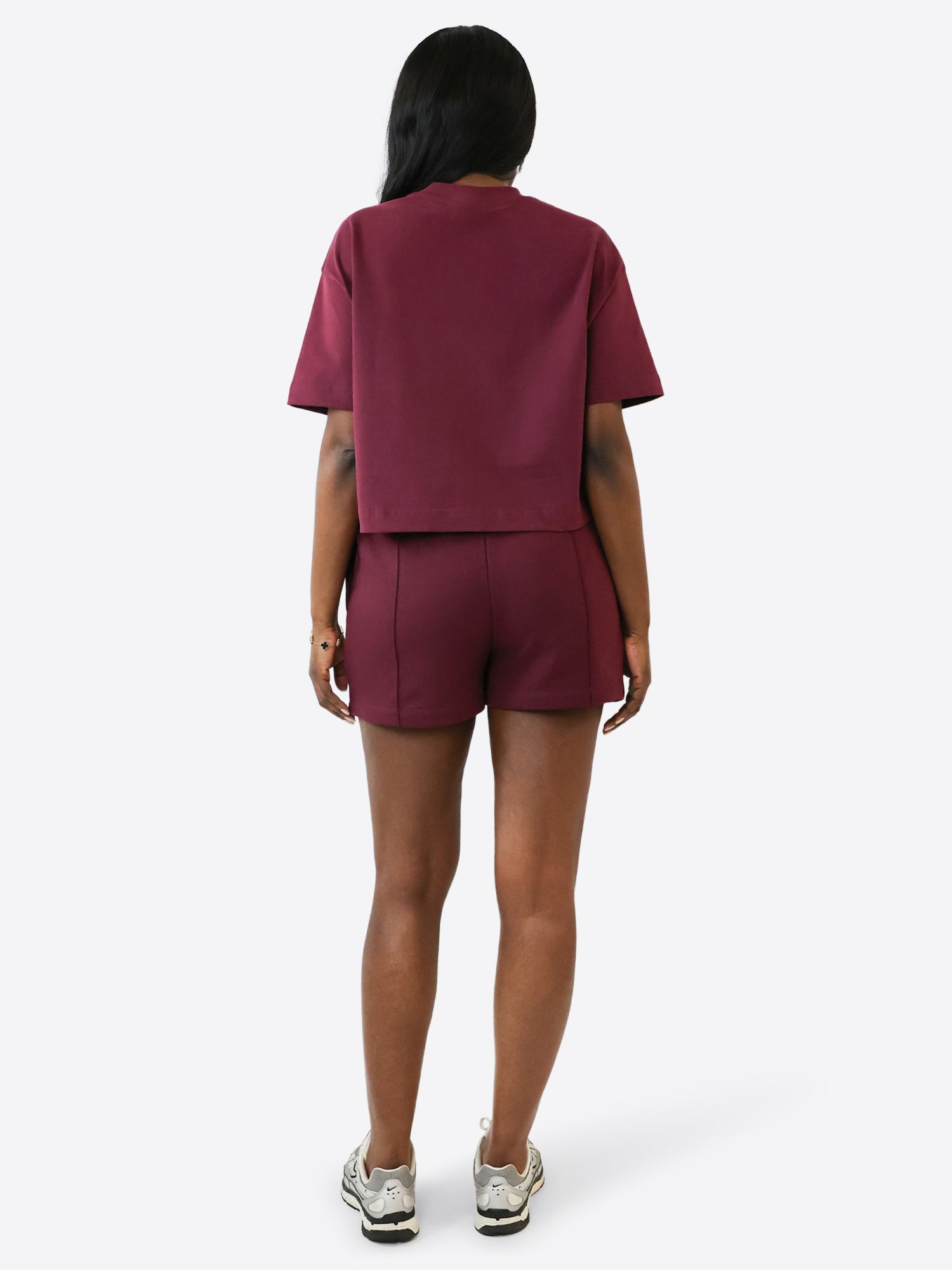 Crop T-Shirt – Plum