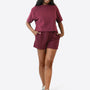 Crop T-Shirt – Plum