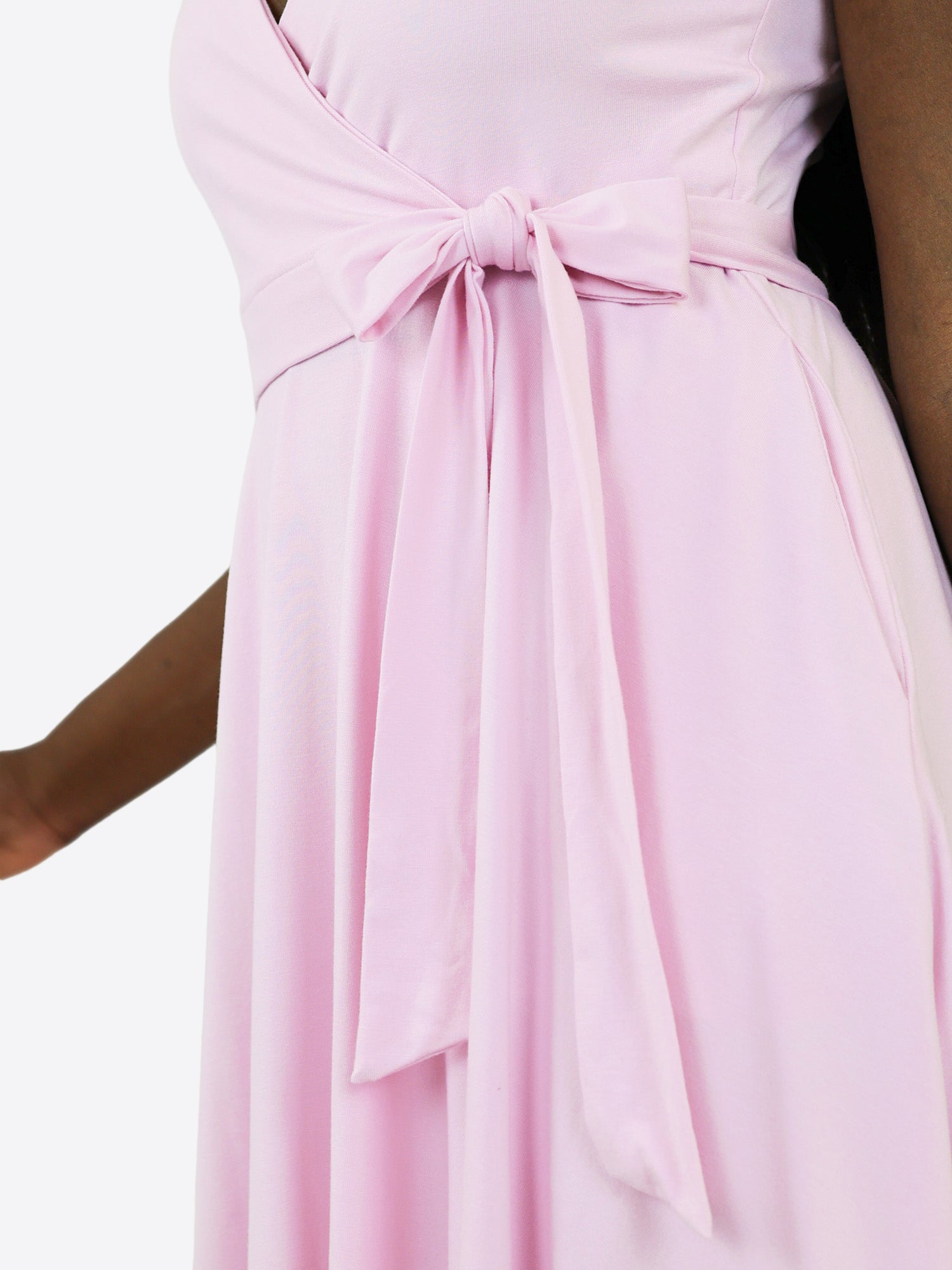 Midi Wickelkleid Carina - Rosa