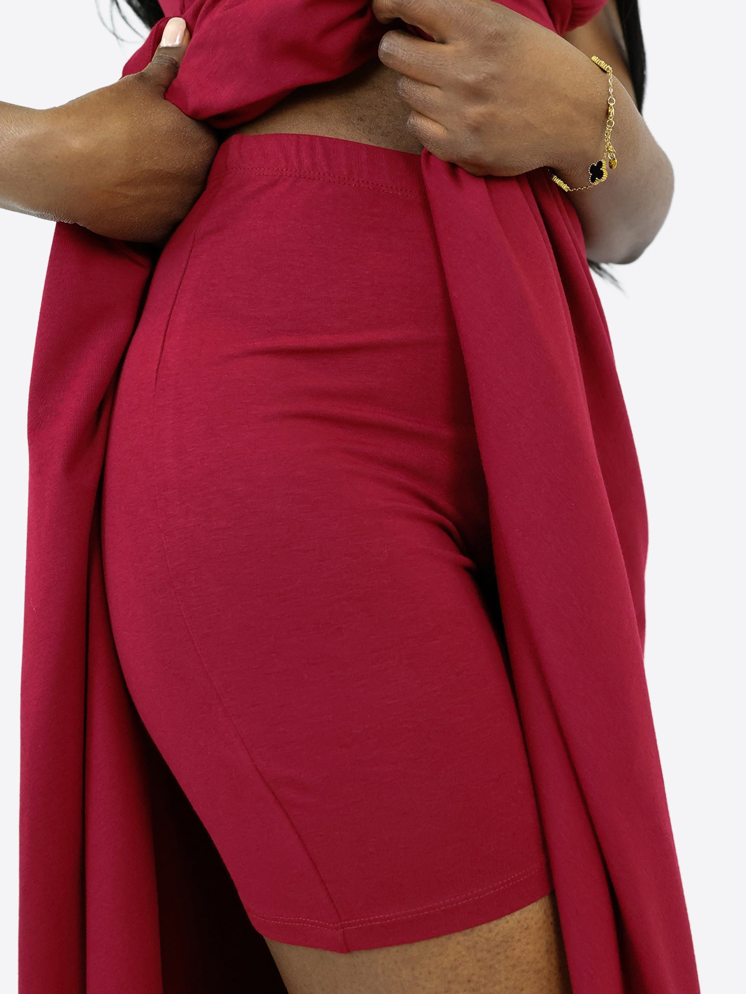 Midi Skort Kleid Marli - Cranberry
