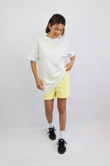 New Soft Touch T-Shirt "Amalfi Beach Club" Off White